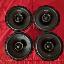 Four KENWOOD EXCELON KFC-175 6.5 INCH SPEAKERS 
