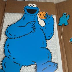 Cookie Monster Birthday Decorations