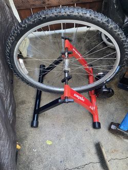 UNISKY Bike Trainer Stand Indoor Magnetic Bicycle Training Stand for 26-28"