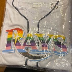 Tampa Bay Rays Pride Jerseys-XL-Sealed. $20 Each