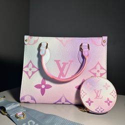 Louis Vuitton Monogram PM Pink Tote