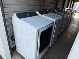 Matching Samsung washer and electric dryer HE 5.2&7.4 cuft