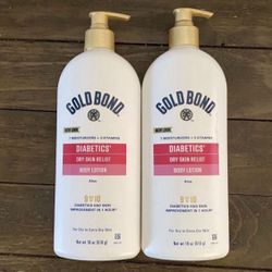 Gold Bond Diabetics Dry Skin Relief Body Lotion $10 Each