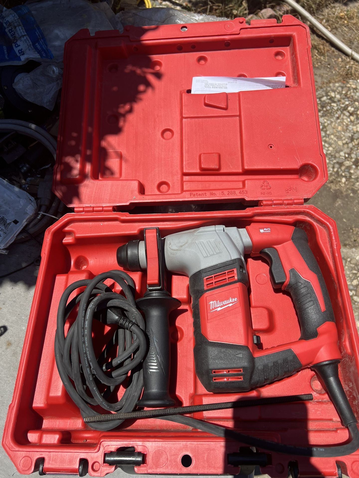 Milwaukee 5.5 Amp 5/8 in. Corded SDS-plus Concrete/Masonry Rotary Hammer Drill Kit with Case