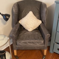 Restoration Hardware Wingback Chair 