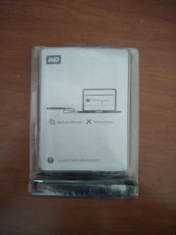 WD 1tb external hard drive brand new