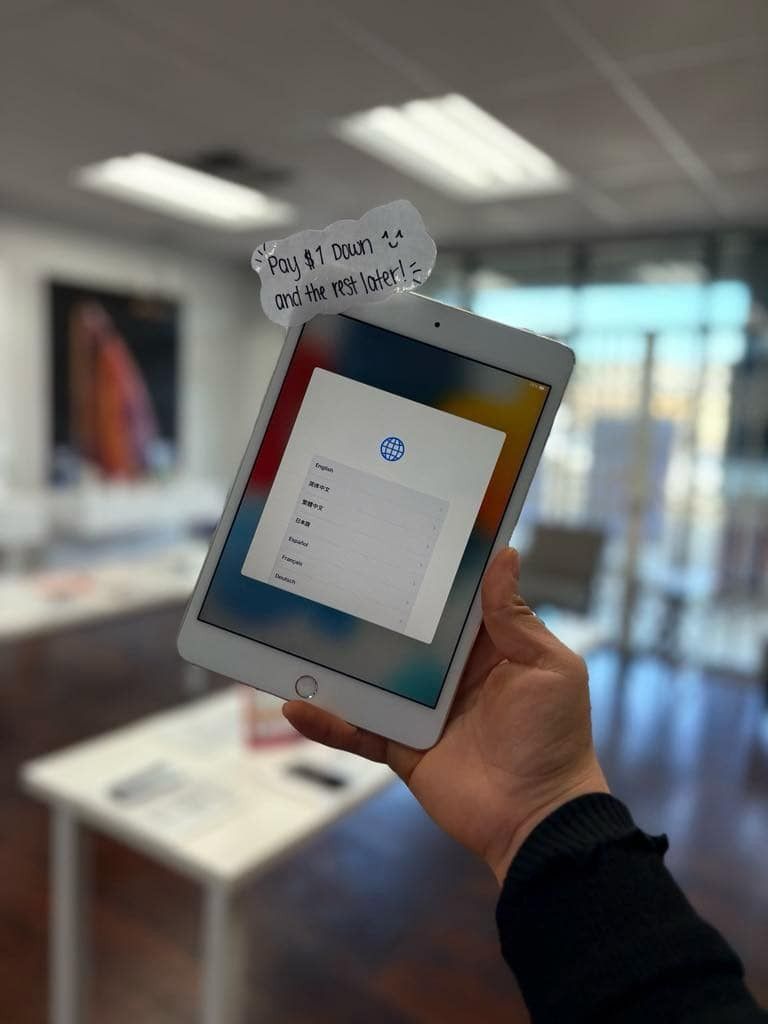 Apple iPad Mini 4 Tablet - $1 To Take it Home same Day and Pay the Rest later!