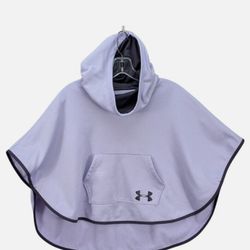 Under Armour Hoodie Poncho Youth Girls Loose Fit  Coldgear