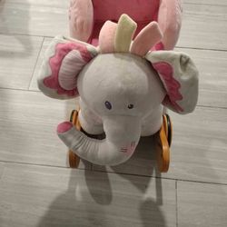 Ride On Pink Elephant 