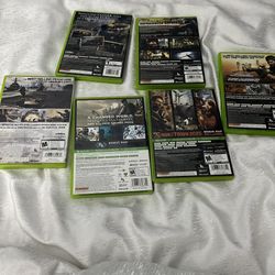 Xbox 360 Call Of  Duty A Lot 6 Games
