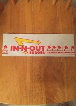 In-N-Out Burger Hat!!