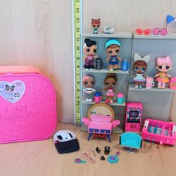 LOL Mini Dolls, Storage & Accessories Lot