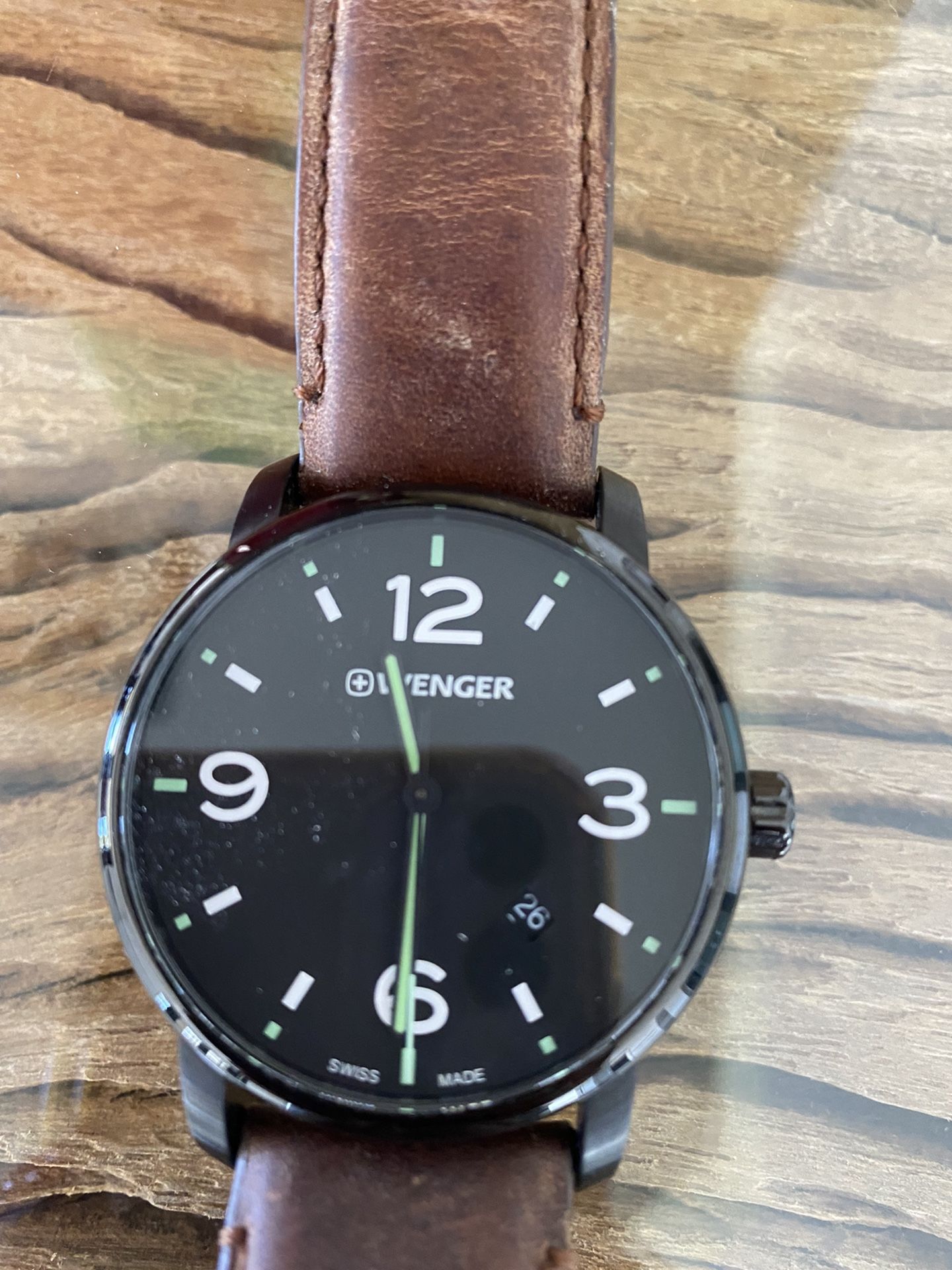 Used Wenger Swiss Sapphire Coated Crystal Watch