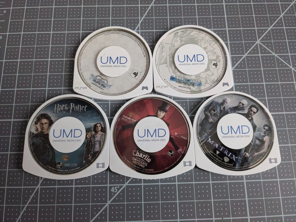 For Japan Consoles Only - Sony PSP Movies Games Lot