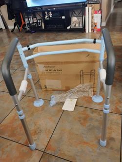 Oasis Toilet Safety Rail ...Brand New Out Of The Box ...I Put It Together For Your Convenience  15 Doll