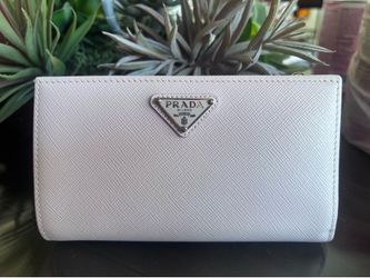 Pink Prada wallet