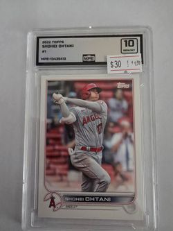2022 Topps Shohei Ohtani #1 MPE Graded 10