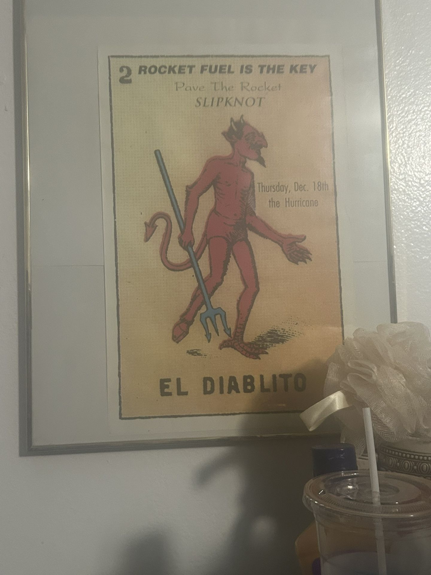 Slipnot Poster Vintage From Show