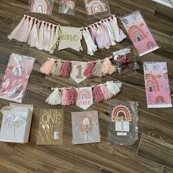 Baby's 1st Birthday Party Decor All New 