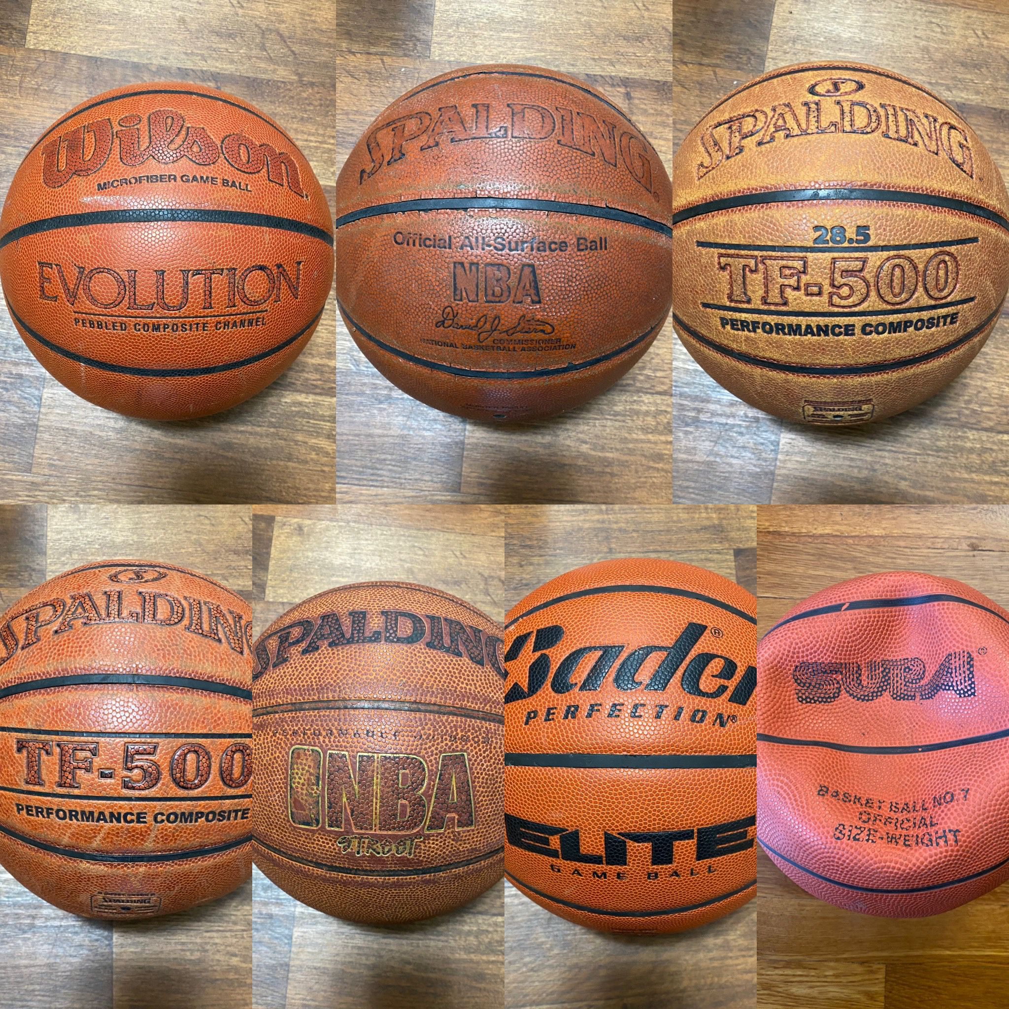 Spalding / Wilson / Baden Basketballs