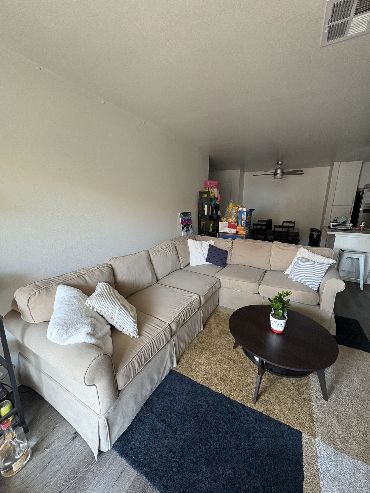 L-Shaped Sectional Couch