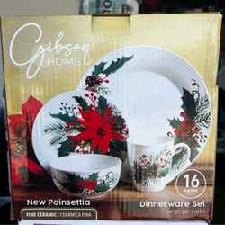 Christmas Dinnerware set