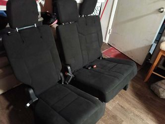 2016 DODGE GRAND CARAVAN BLACK FOLDING SEATS
