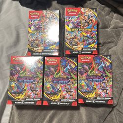 Phantasmal flames/ Mega Evolution booster bundles