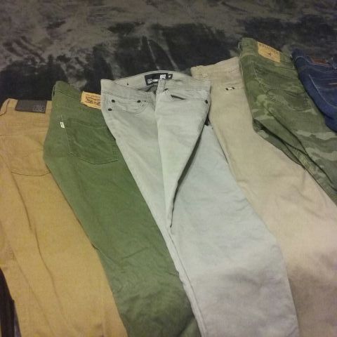 Rsq,levis and hollister camo pant