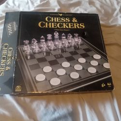 Chess And Checkerboard 