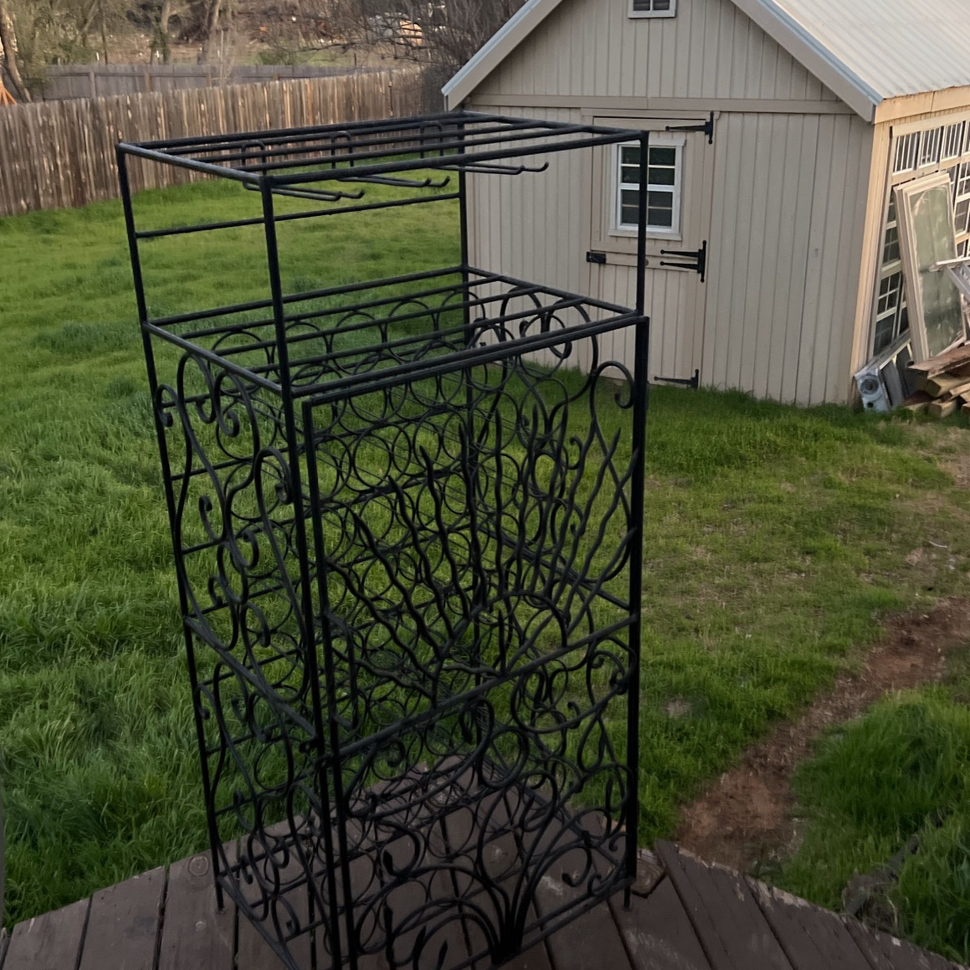 Salad Tree Rack Antique, Handmade, Salad, Steel Wine Rack for Sale in San Antonio, TX ...