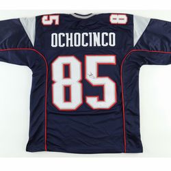 New Autographed Chad "Ochocinco" Johnson  Jersey