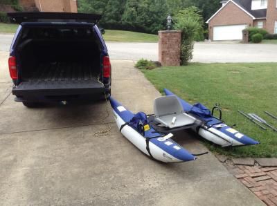 Photo Two Roanoke Inflatable Pontoon Boats $240 each