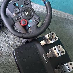 Logitech racing wheel