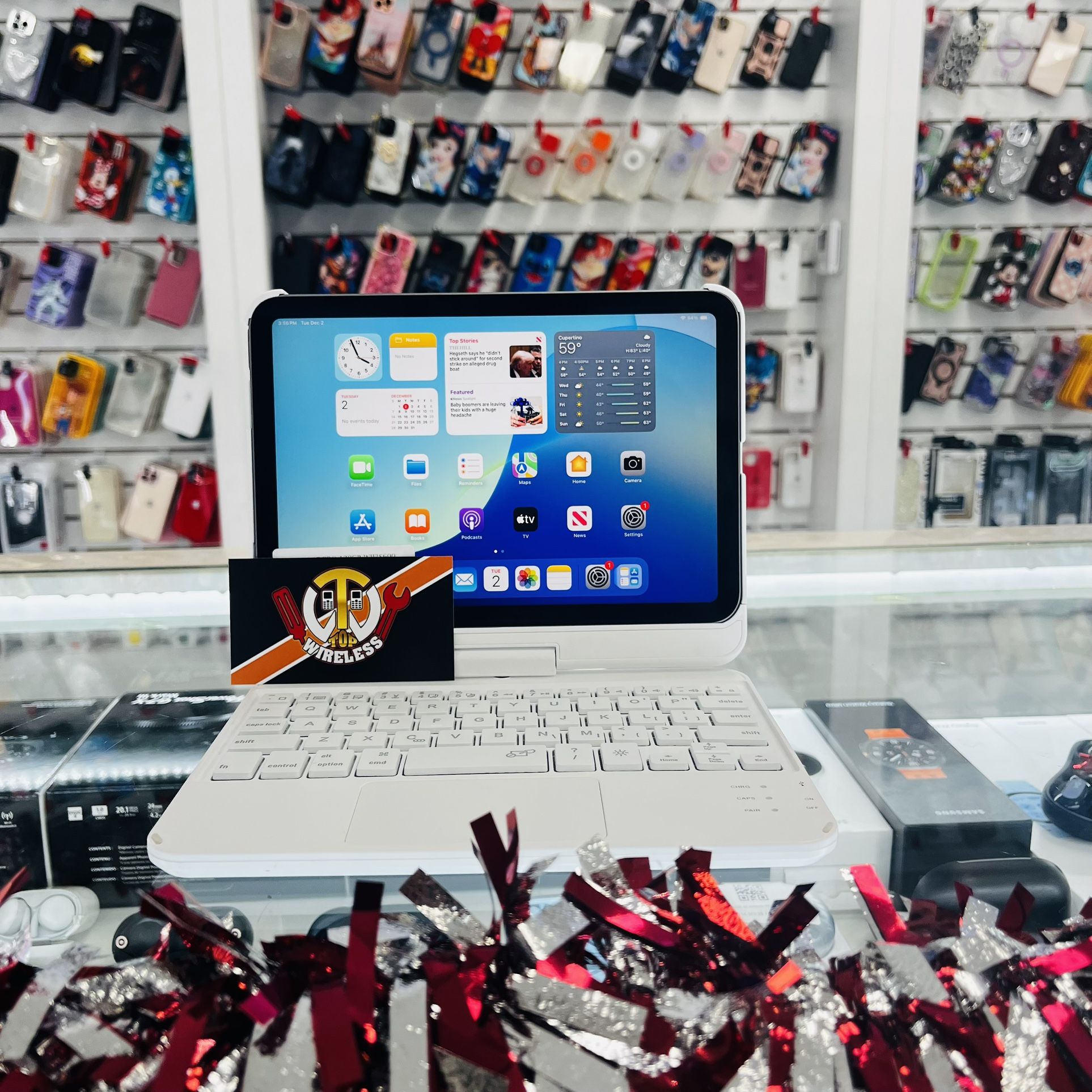 iPad A17 Pro With Keyboard