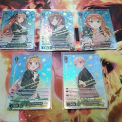 Weiss Schwarz The Quintessential Quintuplets Promo Set English 