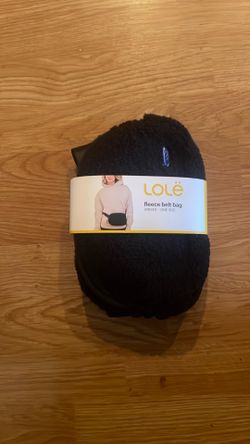 Fleece belt bag