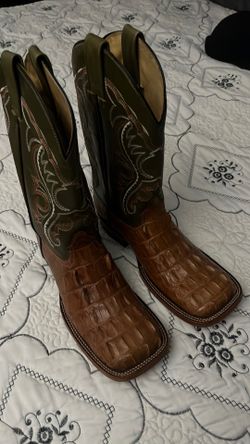 Alligator Boots Size 10
