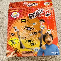 Ryan’s World Springin’ Spiders Game