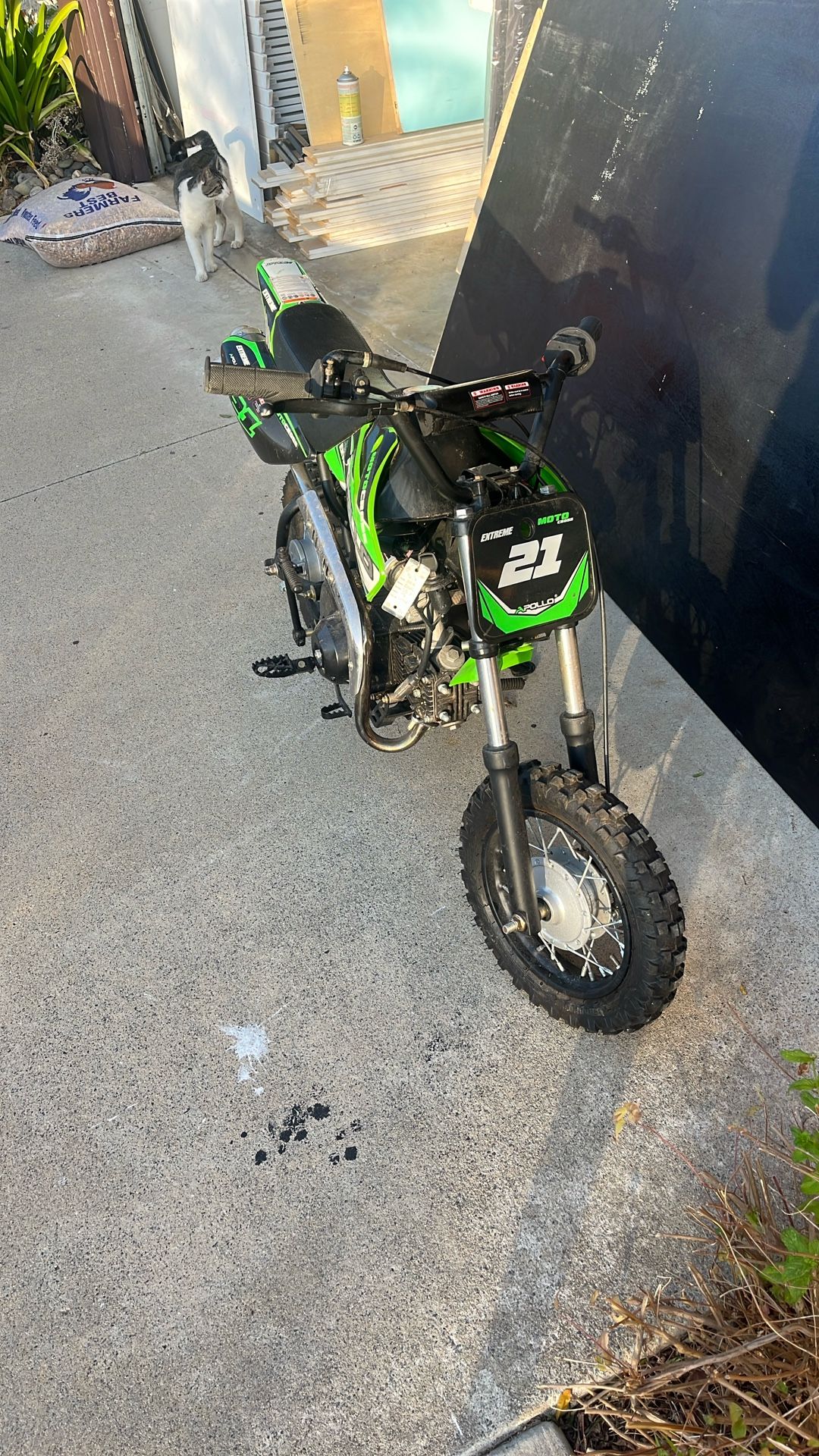 2019 Apollo DB-21 70cc Dirt Bike