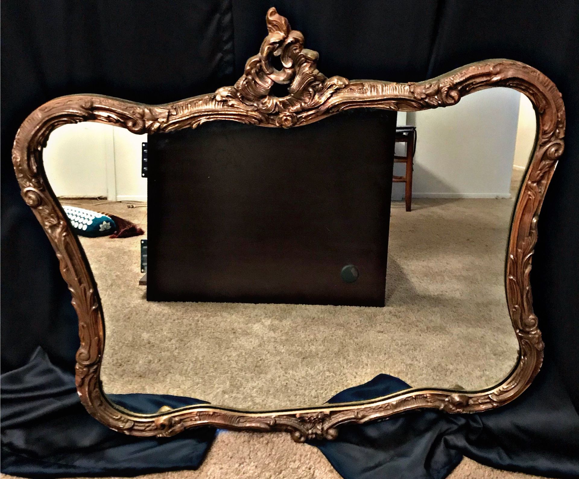 Gorgeous Antique Gold Mirror