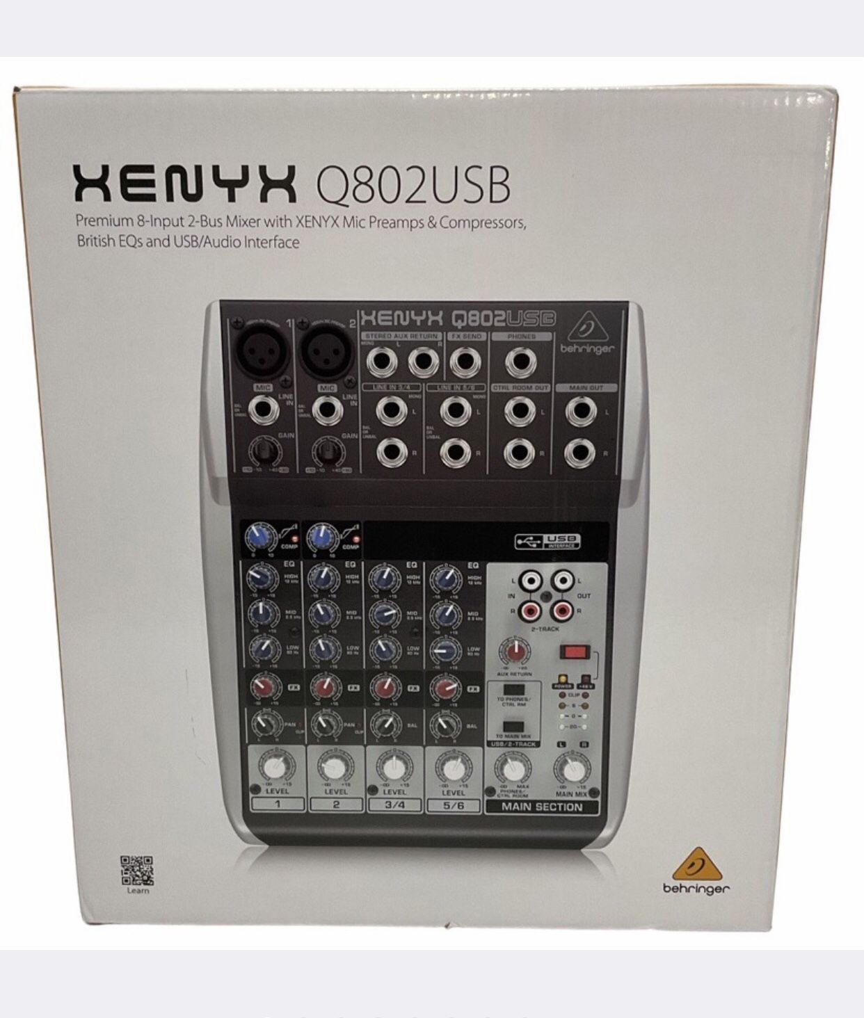 Behringer Mixer Xenyx Q802USB EPJ022636