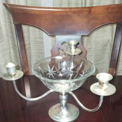 Three Candle Candy Dish