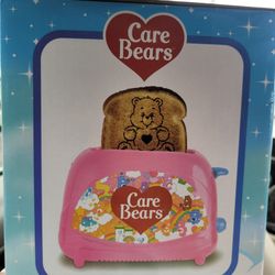 2-SLICE CARE BEARS PINK TOASTER 