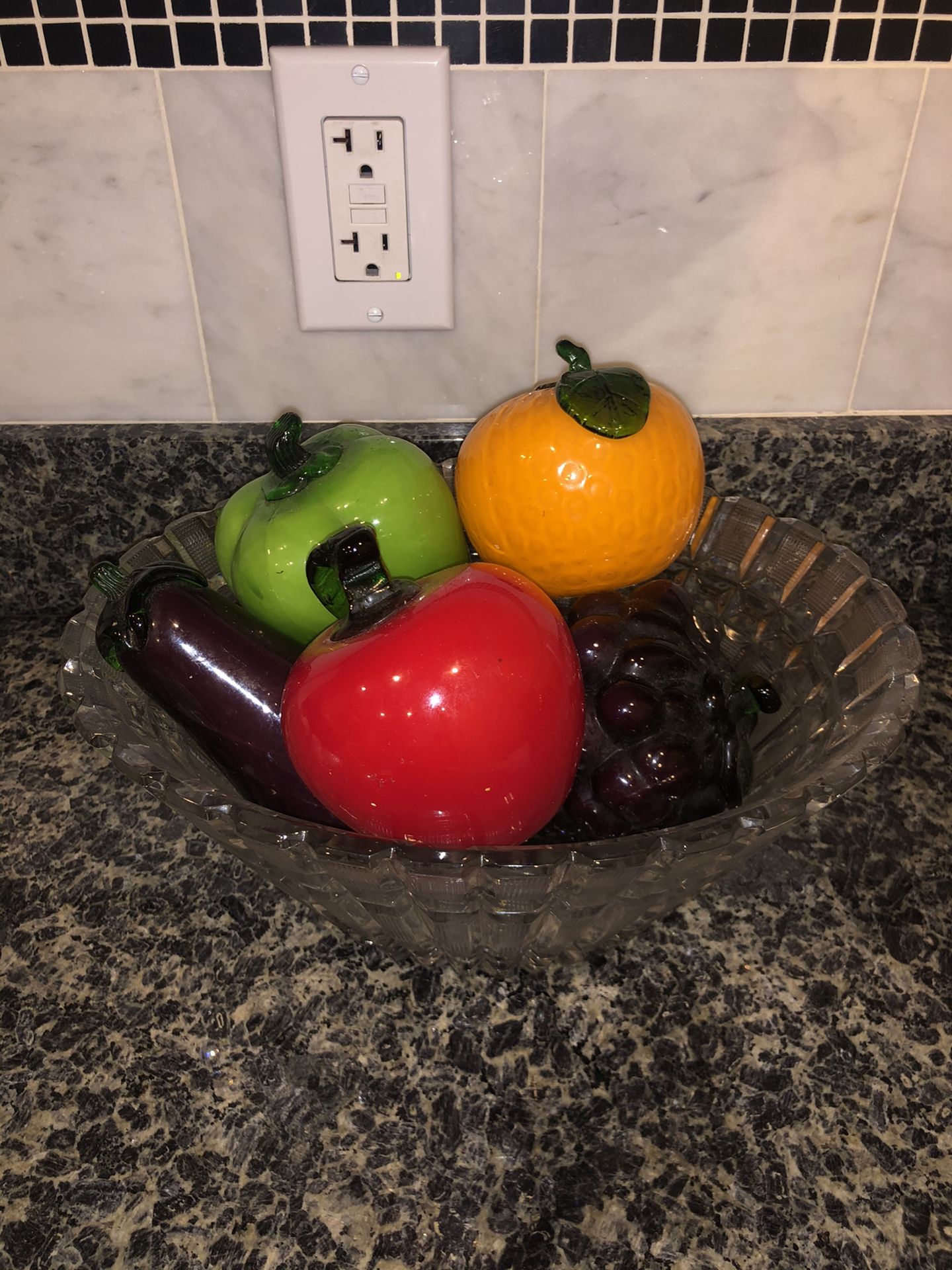 Fruit Glass Assortment 5 Piece