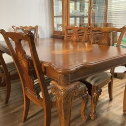 Dinner Table (Formal) And China 