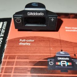 D'Addario Ukulele Soundhole Tuner