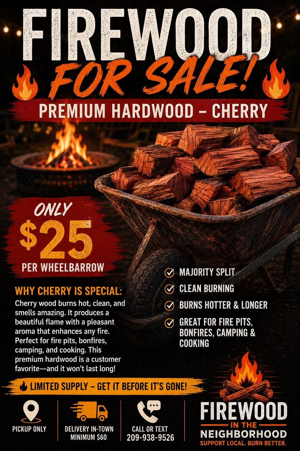 Cherry Firewood