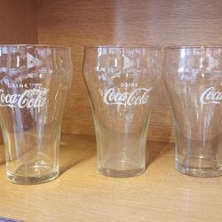 Vintage Coca Cola Glasses