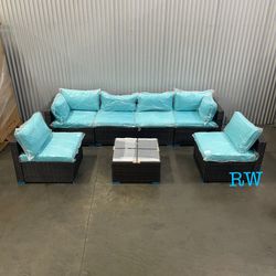 7pc Outdoor Patio Furniture Set